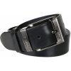 Pánsky opasok čierny MERCUCIO flexibilná koža š. 3,8 cm 115 Pánsky opasok čierny MERCUCIO flexibilná koža š. 3,8 cm 115