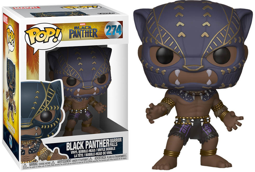 Funko POP! Marvel Black Panther Black Panther Warrior Falls