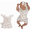 Body s nohavičkami kr. rukáv + čelenka, mušelín, 2D sada, Z&Z, biela, veľ. 68 Body s nohavičkami kr. rukáv + čelenka, mušelín, 2D sada, Z&Z, biela, veľ. 68