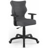 Entelo Křeslo kancelářské otočné ARCO velikost 6, černá Palladium 01 Entelo Křeslo kancelářské otočné ARCO velikost 6, černá Palladium 01