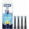 Kefkové hlavice iO Ultimate Clean Black 4 ks Kefkové hlavice iO Ultimate Clean Black 4 ks