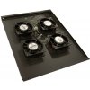 XtendLan Ventilace pro stojanové rozvadeče ECO hloubky 800mm, 4x ventilátor černá XtendLan Ventilace pro stojanové rozvadeče ECO hloubky 800mm, 4x ventilátor černá