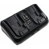 Nabíjačka 2 akumulátorov pre DeWalt 12V MAX, XR Li-Ion 18V, napr. DCB120, DCB132 DF-DEC102EU Nabíjačka 2 akumulátorov pre DeWalt 12V MAX, XR Li-Ion 18V, napr. DCB120, DCB132 DF-DEC102EU