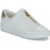 MICHAEL Michael Kors Nízke tenisky KEATON ZIP SLIP ON Biela MICHAEL Michael Kors Nízke tenisky KEATON ZIP SLIP ON Biela