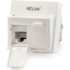 Keline zásuvka Modulo45, Category 5E, 2xRJ45/u, podlahová / do žľabu, osadená s KEJ-C5E-U-TL Keline zásuvka Modulo45, Category 5E, 2xRJ45/u, podlahová / do žľabu, osadená s KEJ-C5E-U-TL