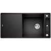 Blanco Axia III XL 6 - Silgranitový drez, 990x500 mm, s ovládaním odtoku a s príslušenstvom, čierna 525860 Blanco Axia III XL 6 - Silgranitový drez, 990x500 mm, s ovládaním odtoku a s príslušenstvom, čierna 525860
