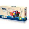 SEVA Stavebnica Seva Traktor plast 115ks v krabici 31,5x16,5x7,5cm