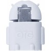 Aligator Adaptér microUSB / USB (OTG) biely Aligator Adaptér microUSB / USB (OTG) biely