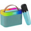 LAMAX KaraokeKid1, bluetooth reproduktor a mikrofón, modrý LAMAX KaraokeKid1, bluetooth reproduktor a mikrofón, modrý