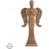 Drevený anjel z mangového dreva 77,5 cm Drevený anjel z mangového dreva 77,5 cm