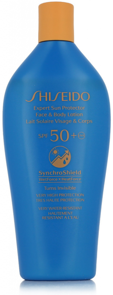 Shiseido Sun Care Expert Sun Protector Face & Body Lotion opaľovacie mlieko na tvár a telo SPF50+ 300 ml