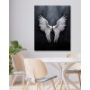 ZUTY Obrazy na stenu - Biele krídla anjela Rámovanie: vypnuté plátno na rám, Rozmer: 80x100 cm ZUTY Obrazy na stenu - Biele krídla anjela Rámovanie: vypnuté plátno na rám, Rozmer: 80x100 cm