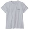 Patagonia Women's P 6 Label Responsibili Tee W 37567 WHI Patagonia Women's P 6 Label Responsibili Tee W 37567 WHI