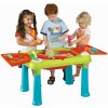 Keter Creative Fun Table stolček na hranie tyrkysová / červená