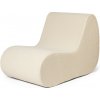 Ferm Living Kreslo Rouli Pure Bouclé centrálny modul – off-white Ferm Living Kreslo Rouli Pure Bouclé centrálny modul – off-white
