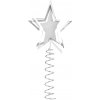 Vianočná hviezda na stromček výška 26 cm Blomus KITAI - strieborná Vianočná hviezda na stromček výška 26 cm Blomus KITAI - strieborná