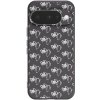 Picasee silikónový čierny obal pre Google Pixel 10 - Separ - White On Black Picasee silikónový čierny obal pre Google Pixel 10 - Separ - White On Black