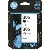 HP inkoustová kazeta 305 2-Pack Tri-color/Black Original Ink Cartridge 6ZD17AE HP inkoustová kazeta 305 2-Pack Tri-color/Black Original Ink Cartridge 6ZD17AE