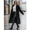 Dstreet dámsky zimný dlhý kabát NY0760z Čierna
