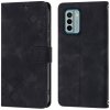 Peňaženkové puzdro Embossing Pattern Square čierne – Nokia G22 Peňaženkové puzdro Embossing Pattern Square čierne – Nokia G22