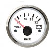 KUS voltmeter 8-16V - biely 700042 KUS voltmeter 8-16V - biely 700042