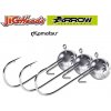 Jigové hlavy Kamatsu Arrow Jig – 3 ks/bal - 4/0, 12g Jigové hlavy Kamatsu Arrow Jig – 3 ks/bal - 4/0, 12g