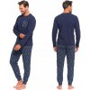 Moraj PDM5400-008 pánské pyžamo tm.modré