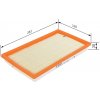 Vzduchový filter BOSCH F 026 400 473 (F026400473) Vzduchový filter BOSCH F 026 400 473 (F026400473)