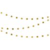 Dekoračná girlanda Zlaté hviezdy Dekoračná girlanda Zlaté hviezdy