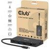Club3D Dokovací stanice USB-C 9v1, 2xHDMI, 1xUSB-C, 1xUSB-C PD, 2xUSB, 1xRJ45, microSD/ SD, černá CSV-2552 Club3D Dokovací stanice USB-C 9v1, 2xHDMI, 1xUSB-C, 1xUSB-C PD, 2xUSB, 1xRJ45, microSD/ SD, černá CSV-2552
