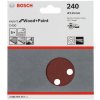 BOSCH Brúsny papier (5 ks); 115 mm, 240 2608605657 BOSCH Brúsny papier (5 ks); 115 mm, 240 2608605657