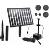 Solárne čerpadlo 5W pre záhradné jazierko GEKO G81472 Solárne čerpadlo 5W pre záhradné jazierko GEKO G81472