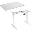 AlzaErgo Table ET1 NewGen biely + doska TTE-12 120 × 80 cm biely laminát