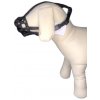 Palkar Nylonový náhubok pre skrátený ňufák pre psov veľ. 2 22 cm x 4,5 cm čierna