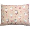 Intermedic SK vankúš Zajačik ružový/minky ružová 40x30