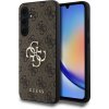 Guess PU 4G Metal Logo Samsung Galaxy A35 5G hnedé GUHCSA354GMGBR