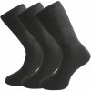 Zulu ponožky Diplomat Bamboo 3 Pack čierna