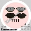 ZIMMERMANN Sada brzdových platničiek kotúčovej brzdy 24561.975.1 ZIMMERMANN Sada brzdových platničiek kotúčovej brzdy 24561.975.1
