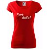 Furt dačo Dámske tričko Pure Červená Furt dačo Dámske tričko Pure Červená