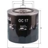 Olejový filter MAHLE OC 17 Olejový filter MAHLE OC 17