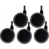 Koliesko záťažové Trend, pogumované, priemer 75 mm, čap 11 mm Koliesko záťažové Trend, pogumované, priemer 75 mm, čap 11 mm