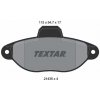 TEXTAR Sada brzdových platničiek kotúčovej brzdy 2143602 TEXTAR Sada brzdových platničiek kotúčovej brzdy 2143602