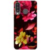 Picasee silikonový průhledný obal pro Huawei P30 Lite - Dark Peonny Picasee silikonový průhledný obal pro Huawei P30 Lite - Dark Peonny
