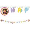 Procos Banner Happy Birthday - Gabby's Dollhouse