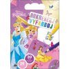 Obkresľuj a vyfarbuj Princezná