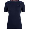 SALEWA CRISTALLO WARM T-SRT dámske termo tričko navy blazer Farba: Modrá, Veľkosť: M SALEWA CRISTALLO WARM T-SRT dámske termo tričko navy blazer Farba: Modrá, Veľkosť: M
