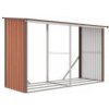 Prístrešok na drevo G21 WOH 682 - 302 x 119 cm, hnedý Prístrešok na drevo G21 WOH 682 - 302 x 119 cm, hnedý