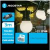 Aigostar B.V. | Aigostar - LED Vonkajšia dekoratívna reťaz 10xLED/3m IP44 studená biela | AI1447 Aigostar B.V. | Aigostar - LED Vonkajšia dekoratívna reťaz 10xLED/3m IP44 studená biela | AI1447