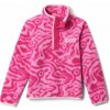 Helvetia II Printed Half Snap Fleece Guava pink Topoglitch Guava Pink
