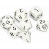 Chessex Sada kostek Chessex Opaque Polyhedral 7-Die Set - Black with White